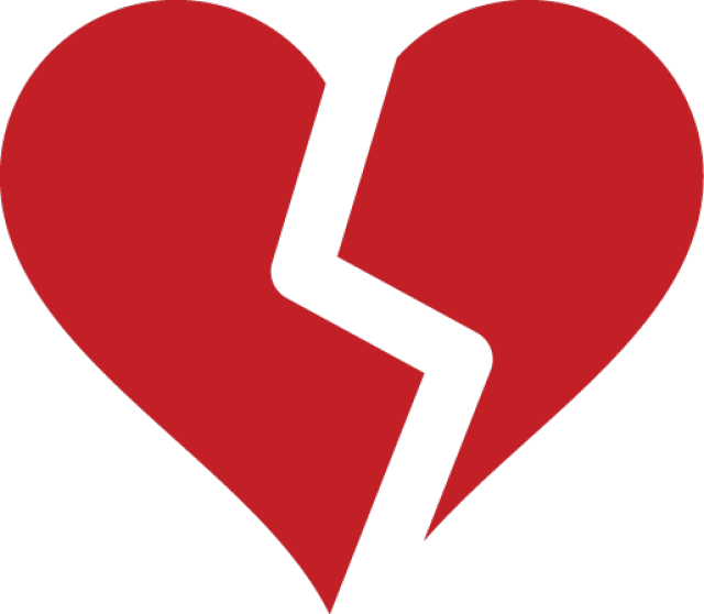 640x558 Broken Heart Symbol Broken Heart Symbol, Symbols And Clip Art