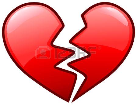 450x344 Startling Broken Heart Clipart 9 379 Cliparts Stock Vector
