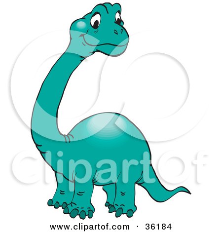 450x470 Clipart Black And White Cute Brontosaurus