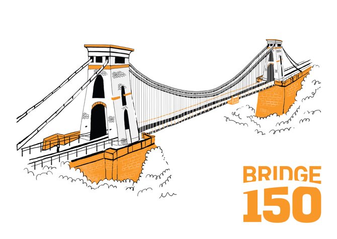 670x476 Collection Of Clifton Suspension Bridge Drawing High Quality