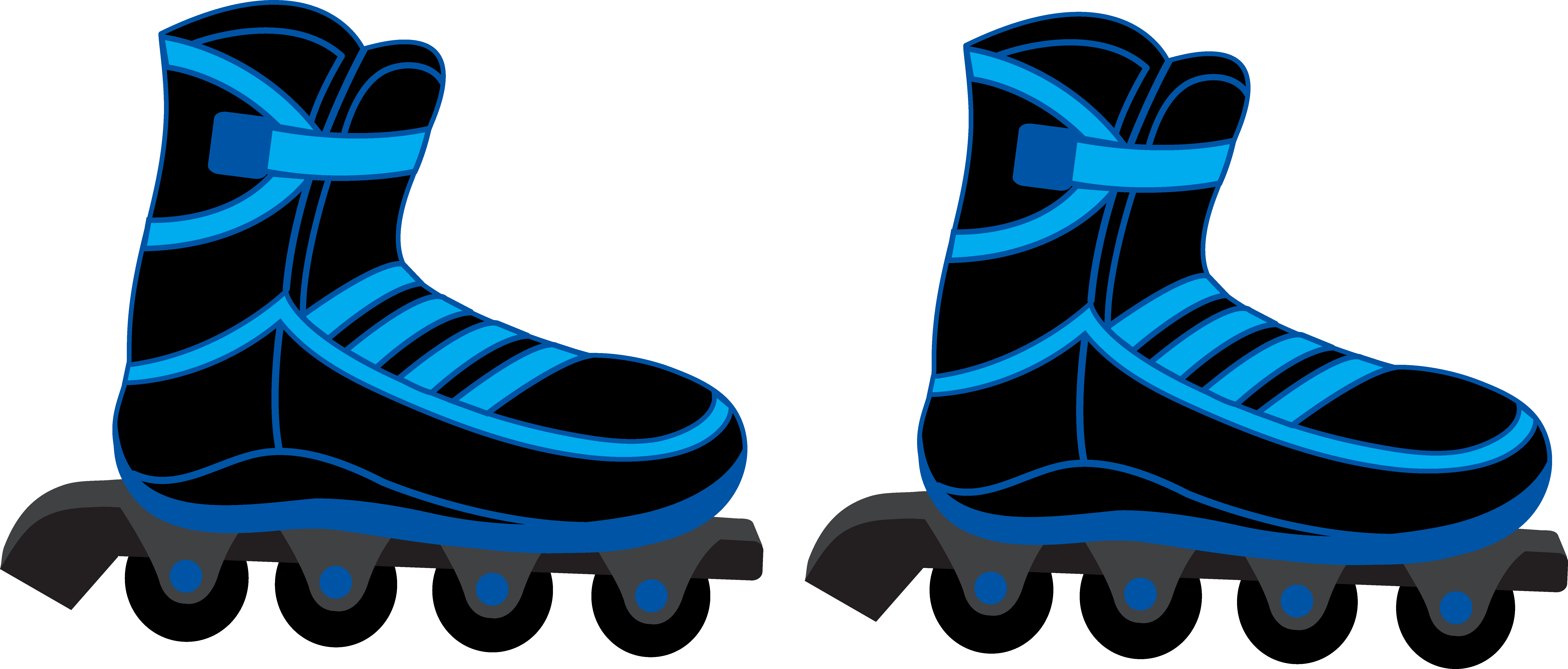 8272x3530 Roller Skate Clipart Free Collection Download And Share Roller