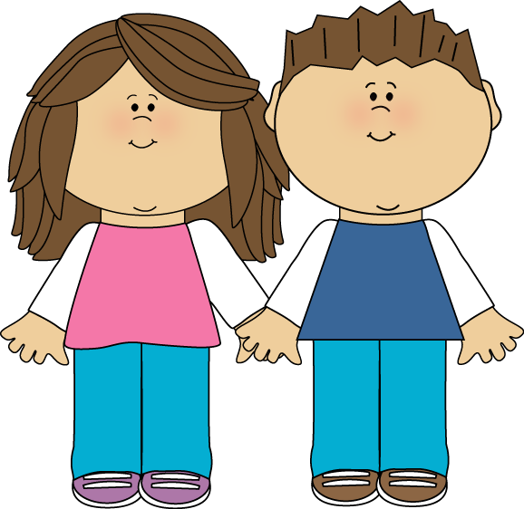 578x562 Brother And Sister Clip Art, Crafts And Dolls