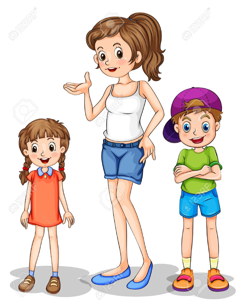 1039x1300 New Siblings Clipart Design