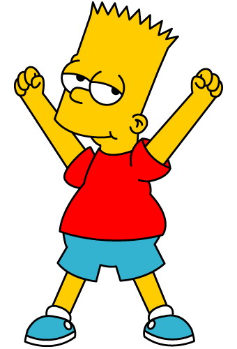 340x500 Simpsons Clipart