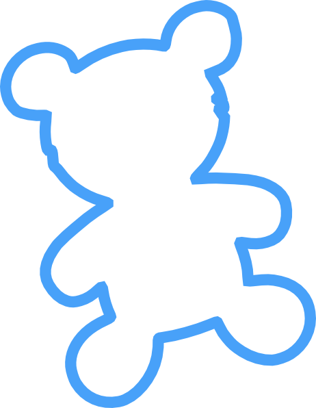 462x596 Bear Outline Png, Svg Clip Art For Web