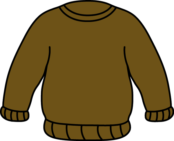 600x486 Sweater Clip Art