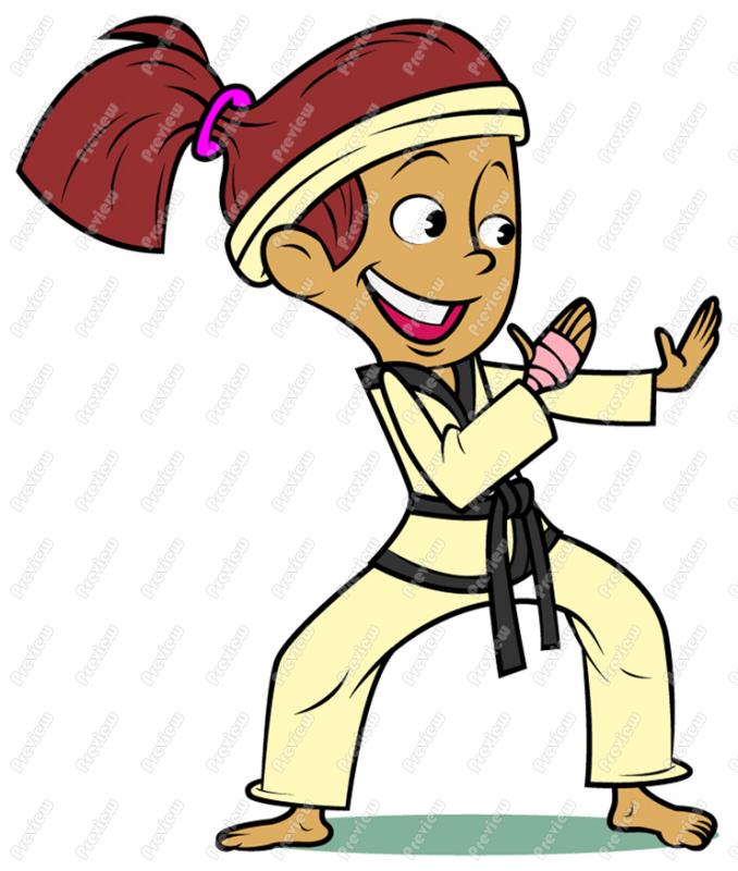 678x800 Martial Arts Clipart Cartoon