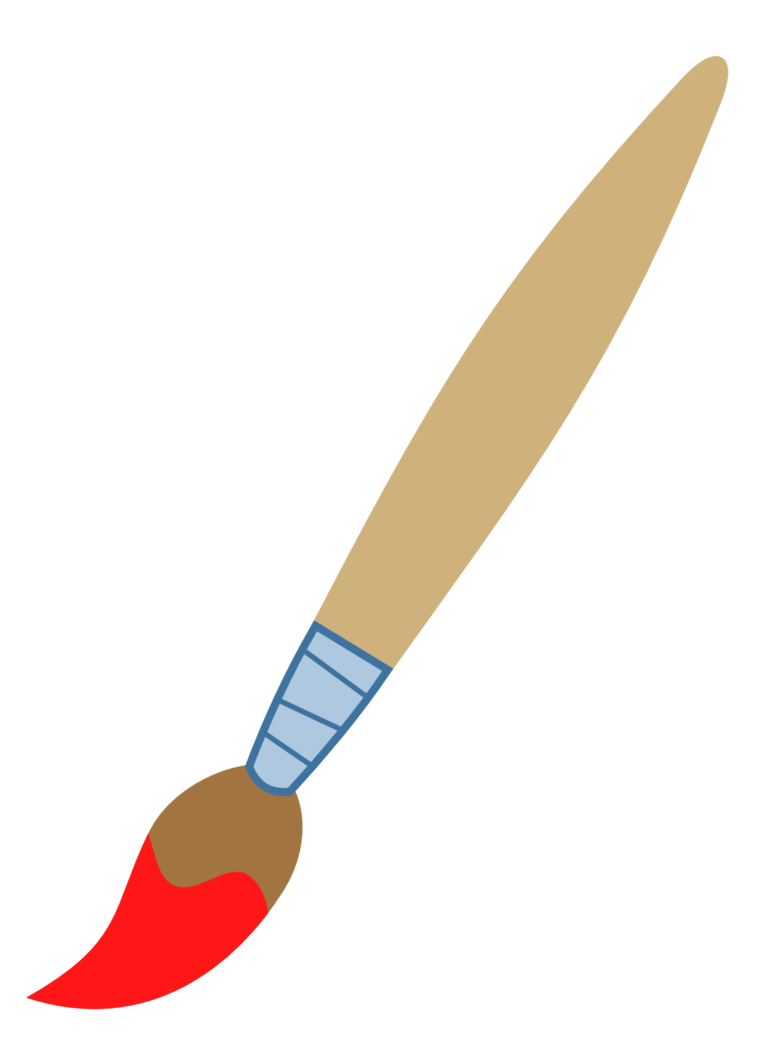 758x1055 Paintbrush Clip Art