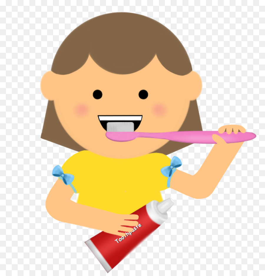 900x940 Tooth Brushing Child Clip Art