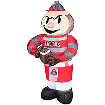 350x350 Gemmy Airblown Inflatable Ohio State Brutus Buckeye