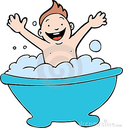 400x416 Bubble Bath Stock Clipart Panda