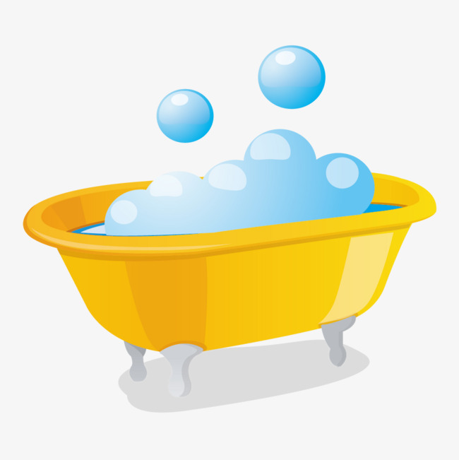 650x651 Yellow Bubble Bath Creative, Yellow, Aquarium, Bubble Png