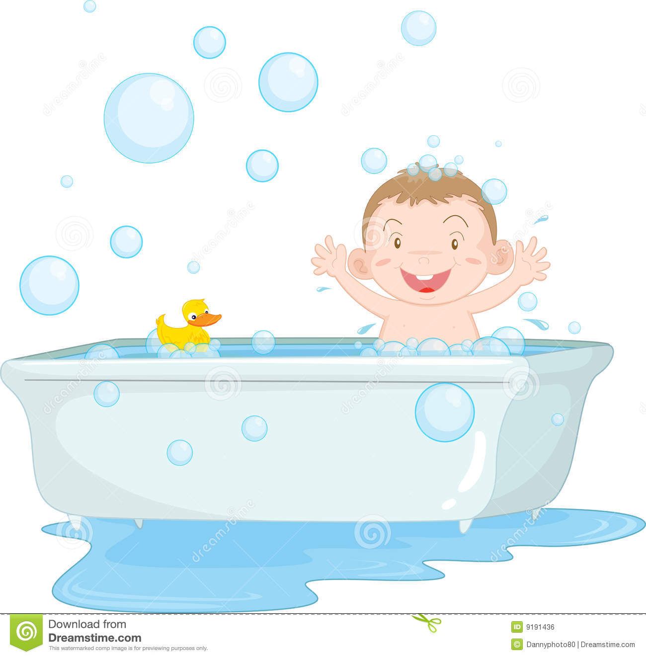 1300x1324 Bath Time Clip Art