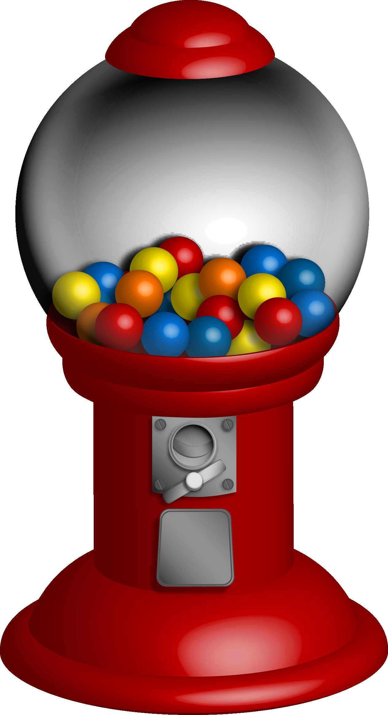 1263x2325 Chewing Gum Bubble Dubble Gumball Machine Clip Art Prepossessing