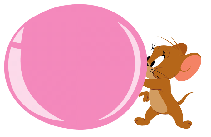 676x439 Jerry Mouse Blowing Bubble Gum By Pokegirlrules