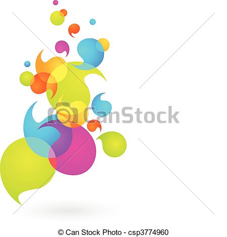 450x470 Colorful Bubble Background