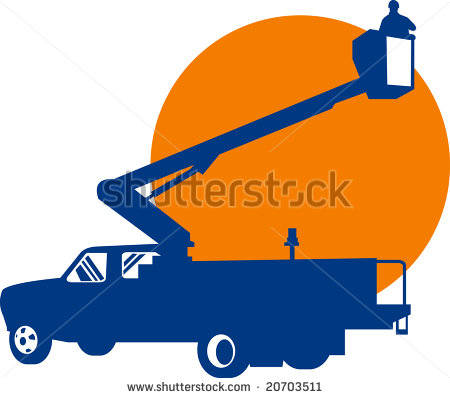 450x398 Bucket Truck Clip Art Clipart