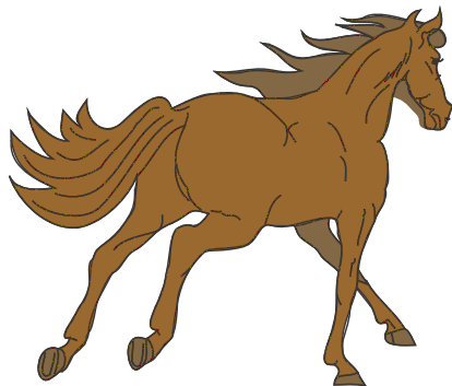 414x353 Free Horse Clipart