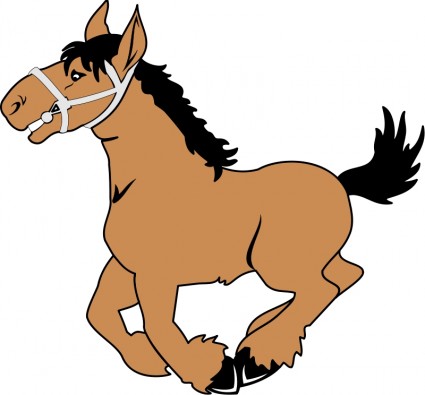 425x395 Horse 3 Clip Art Download