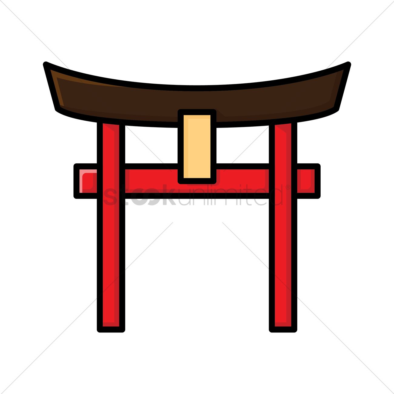 1300x1300 Gate Clipart Shinto