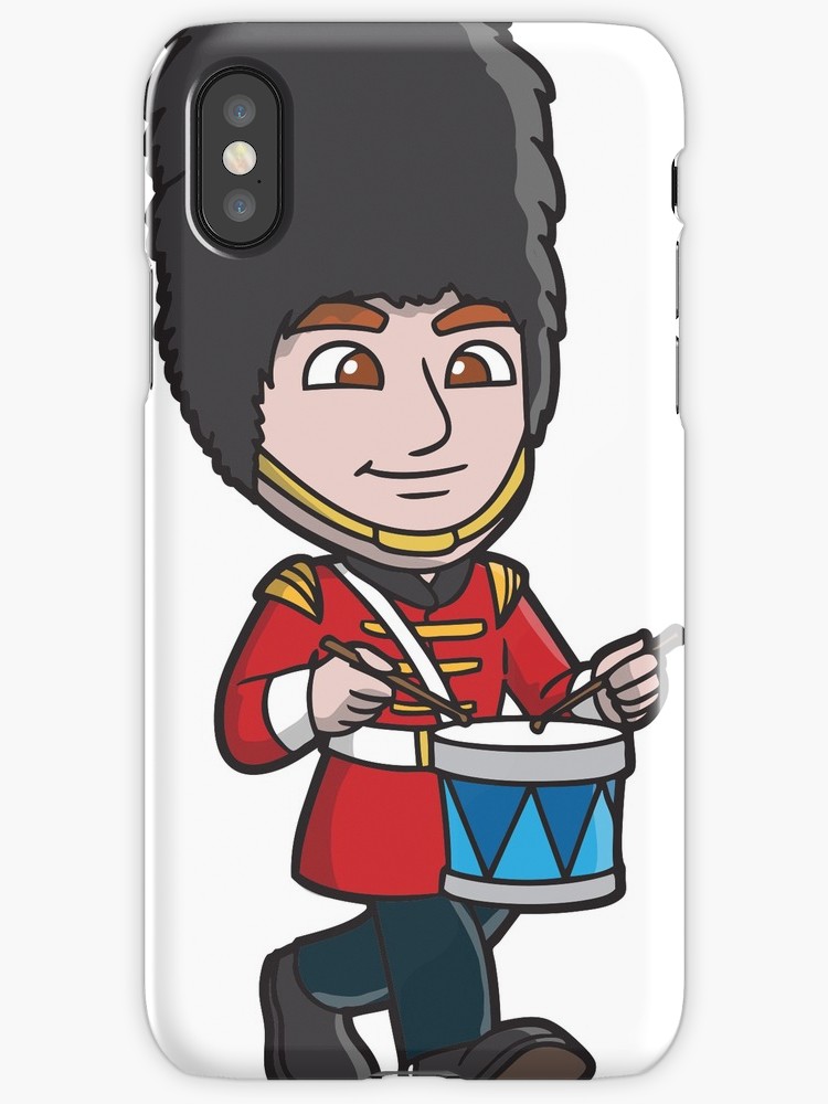 750x1000 Buckingham Palace Guard With Drum Iphone Cases Amp Covers By