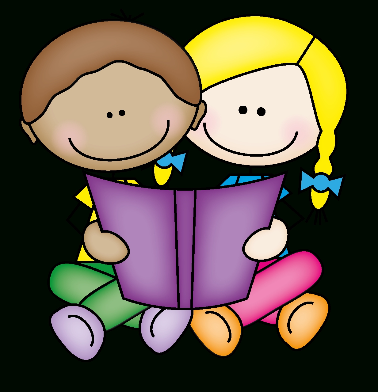 1233x1279 Partner Reading Clipart Writings And Essays