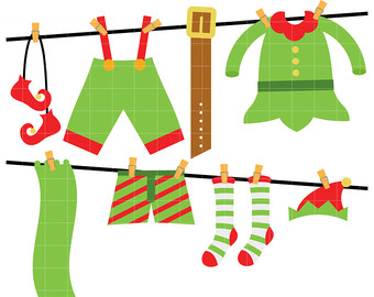 340x270 Elf Clipart Etsy
