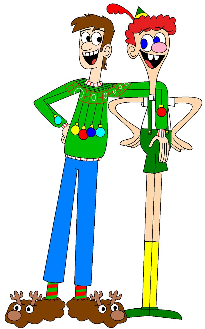 706x1131 Arthur Christmas And Buddy The Elf By Redheadxilamguy