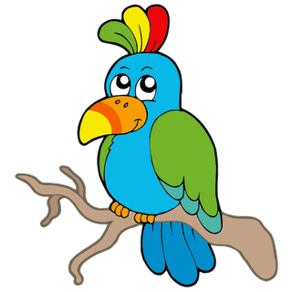 320x320 Cartoon Bird Clip Art Page 5