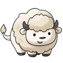 220x220 White Buffalo Trims Buffalo, Clip Art And Animal