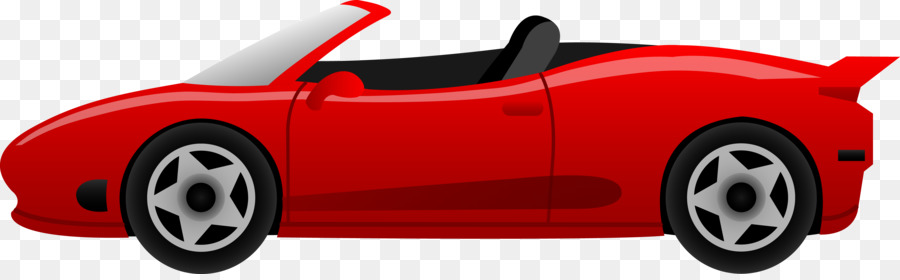 900x280 Sports Car Ferrari Cartoon Clip Art