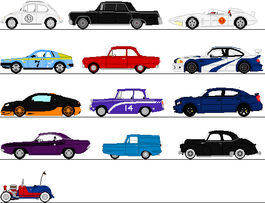 545x417 Cars Sprites By Omega Steam