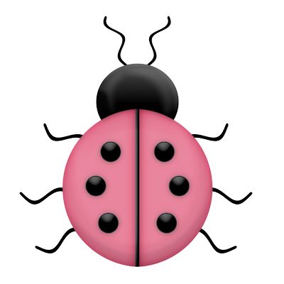 400x400 Bug Clipart Whimsical