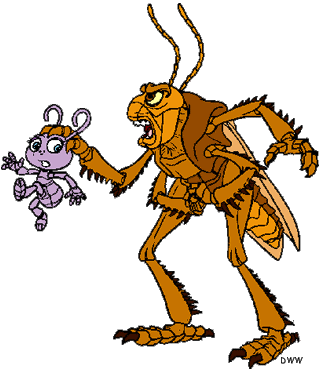 322x369 Dot And Hopper ~ A Bug's Life, 1998 Disney Villains