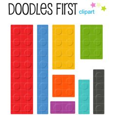 236x236 This Clipart Set Includes The Following Elements. 14 X Block