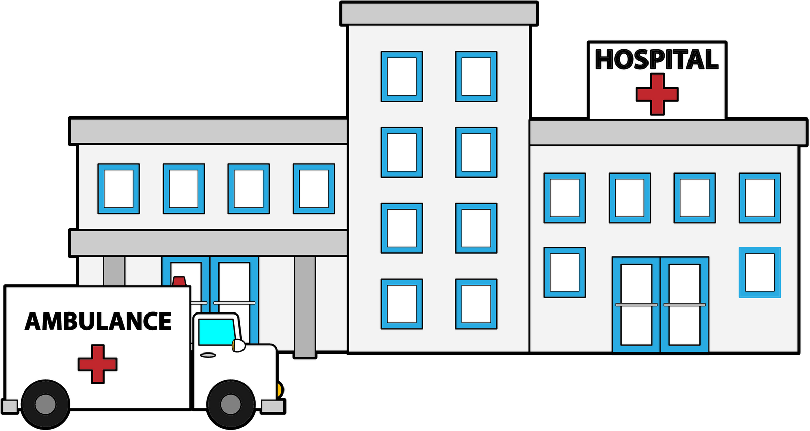 1600x851 Clip Art Hospital Building Clip Art
