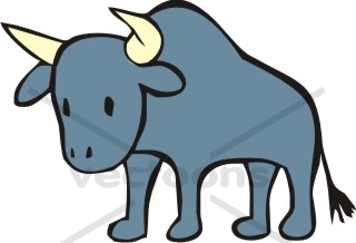 320x218 Young Bull Clipart