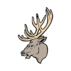 250x250 Lobster Front Bw Clip Art