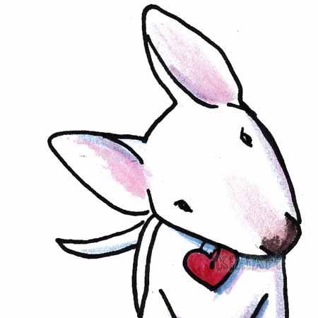 450x450 Cartoon Bull Terrier