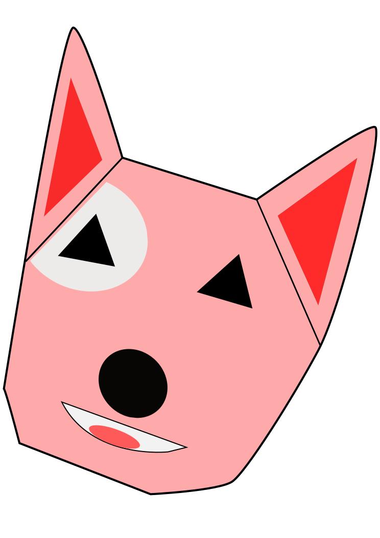 744x1052 Dog, Cartoon, Bull Terrier Clipart