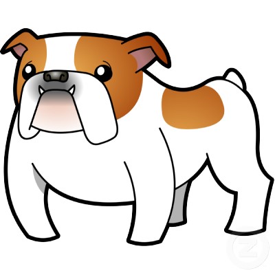 400x400 Bulldog Clipart Cute