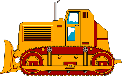 500x313 Bulldozer Construction Machine Public Domain Vectors