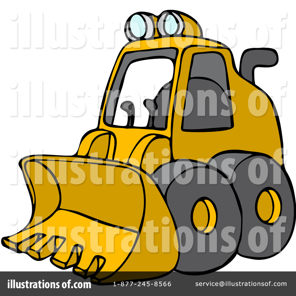 1024x1024 Bulldozer Clipart
