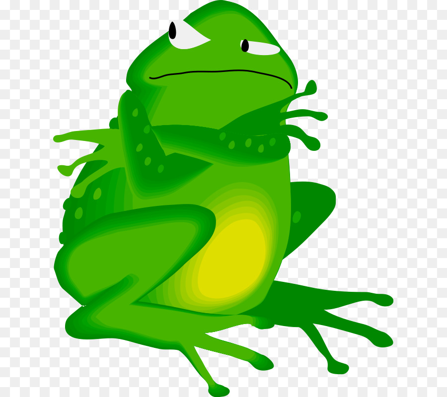 900x800 Edible Frog Amphibian Clip Art