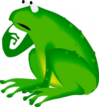 393x425 Image Of Bullfrog Clipart