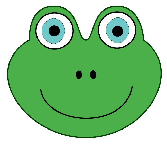 650x572 Bullfrog Clipart Frog Face