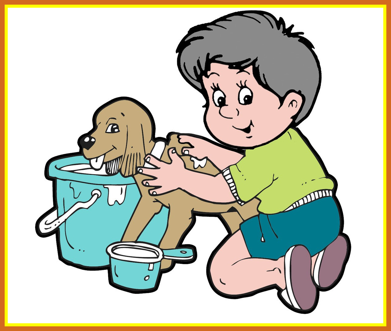 1278x1083 Marvelous Dog Babies Cliparts Clip Art On Pic For Cartoon Popular