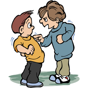 300x300 Clip Art Of A Boy Bullying Clipart Panda
