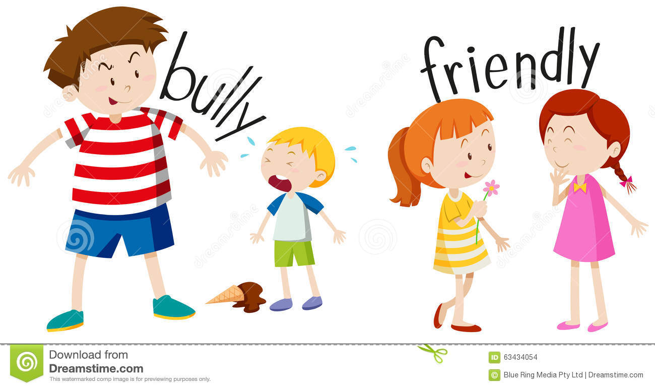 1300x772 Boy In Classroom With Bullies Clipart Collection