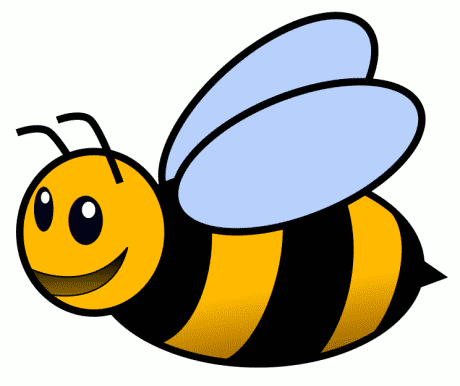 460x386 Cartoon Bumble Bee 7